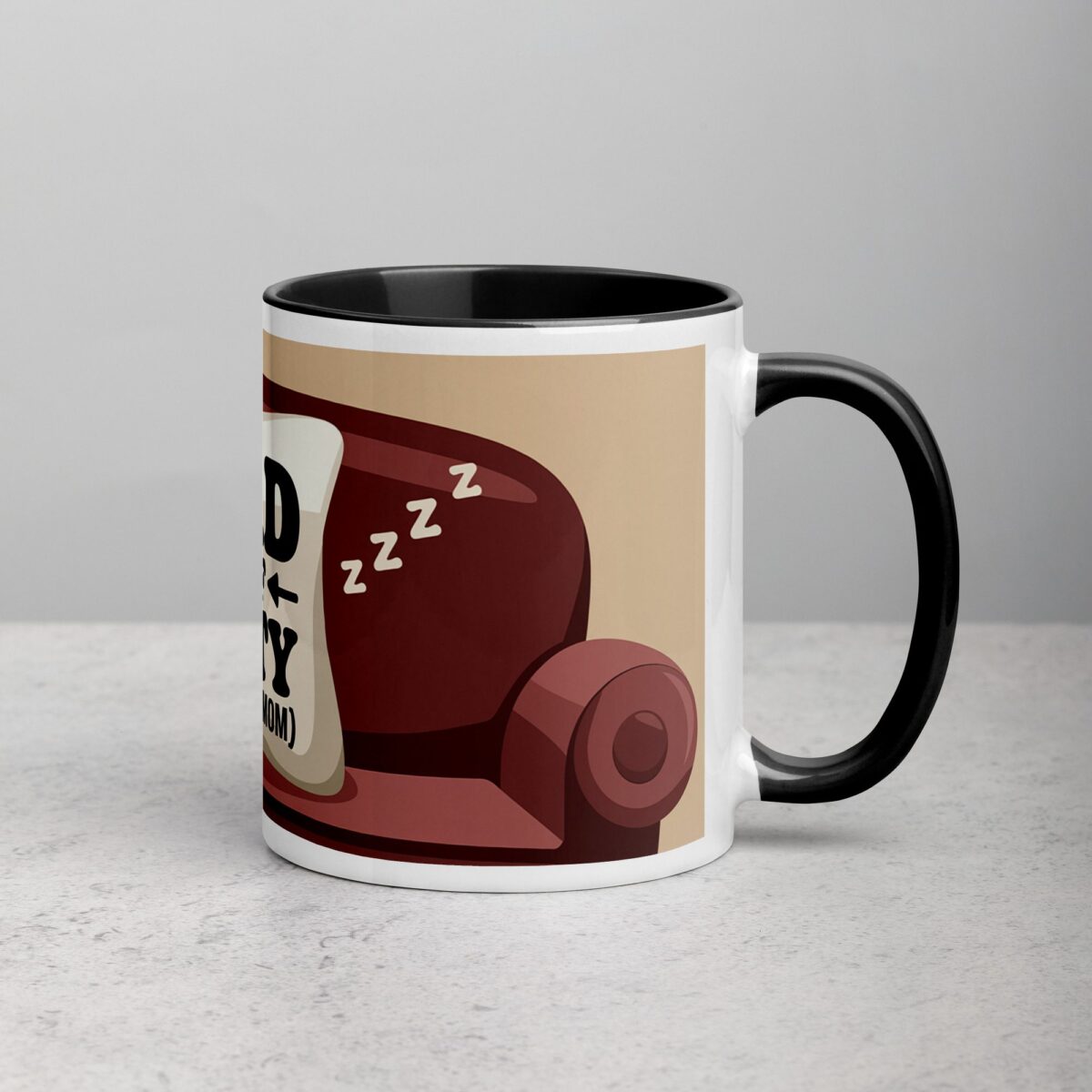 Dad Off Duty (Ask Your Mom) Coffee Mug - Image 3