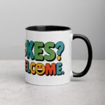 Dad Jokes? You’re Welcome Coffee Mug - Image 3