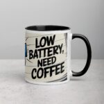 Low Battery, Need Coffee Gamer Mug - Image 3