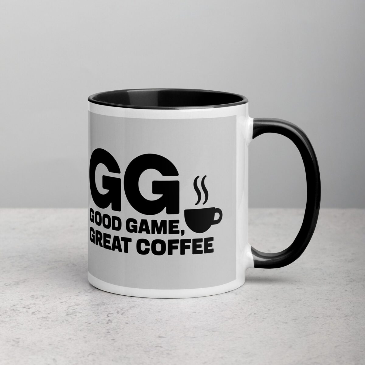 GG: Good Game, Great Coffee Gamer Mug - Image 3