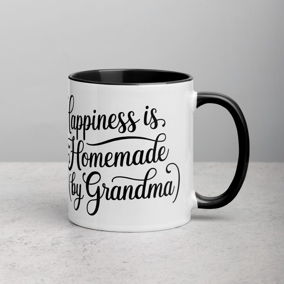 Happiness is Homemade (By Grandma) Coffee Mug - Image 3