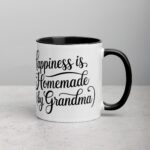 Happiness is Homemade (By Grandma) Coffee Mug - Image 3