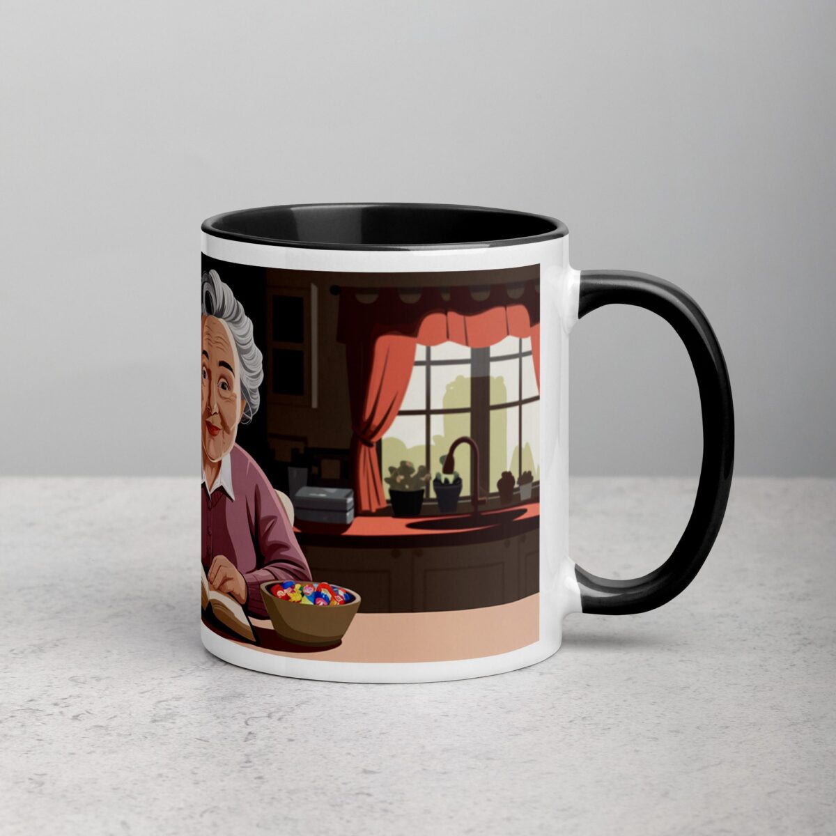 Grandma: Keeper of Wisdom and Sweets Coffee Mug - Image 3