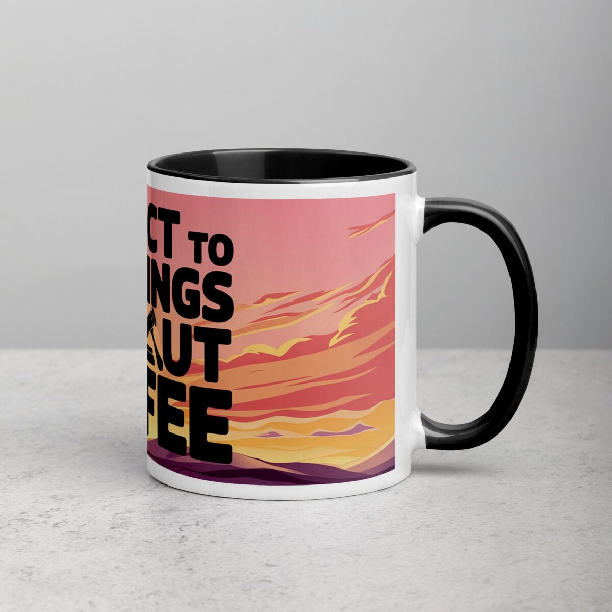 I Object to Mornings Without Coffee Lawyer Mug - Image 3