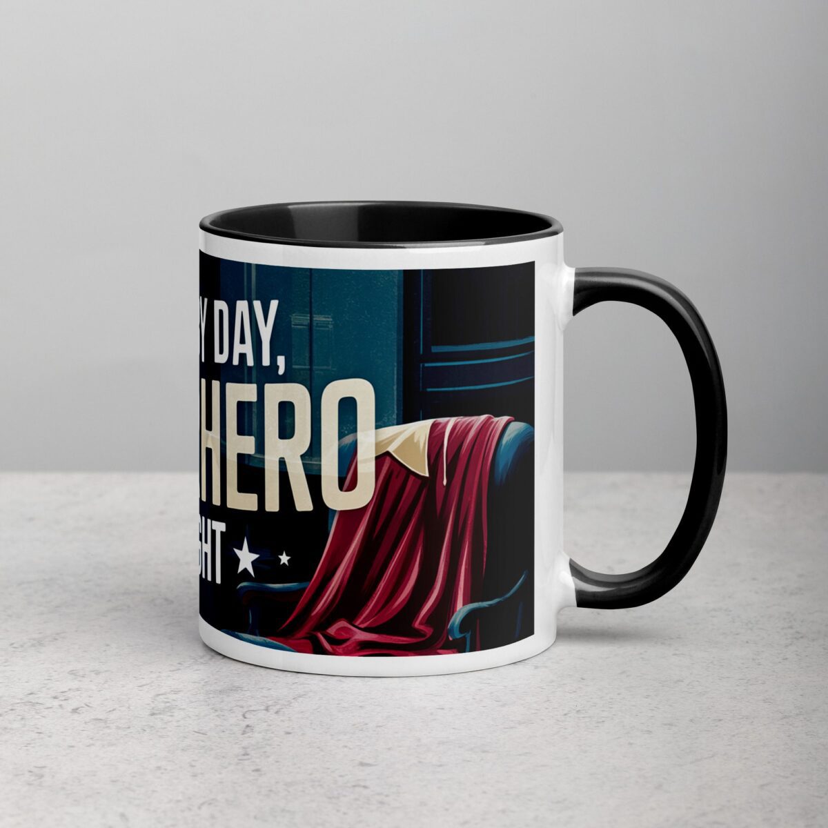 Lawyer by Day, Superhero by Night Coffee Mug - Image 3