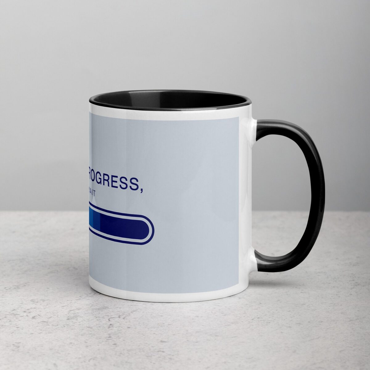 Lawyer in Progress, Please Wait Coffee Mug - Image 3