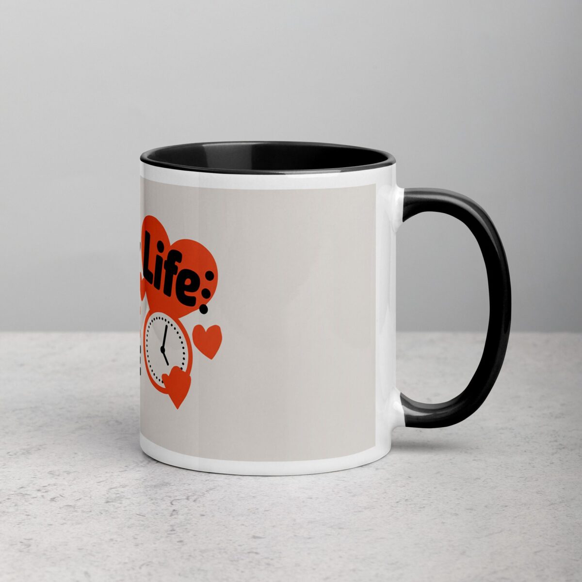 Nanny Life: Powered by Patience and Love Coffee Mug - Image 3