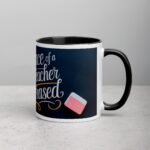 The Influence of a Great Teacher Is Never Erased Coffee Mug - Image 3