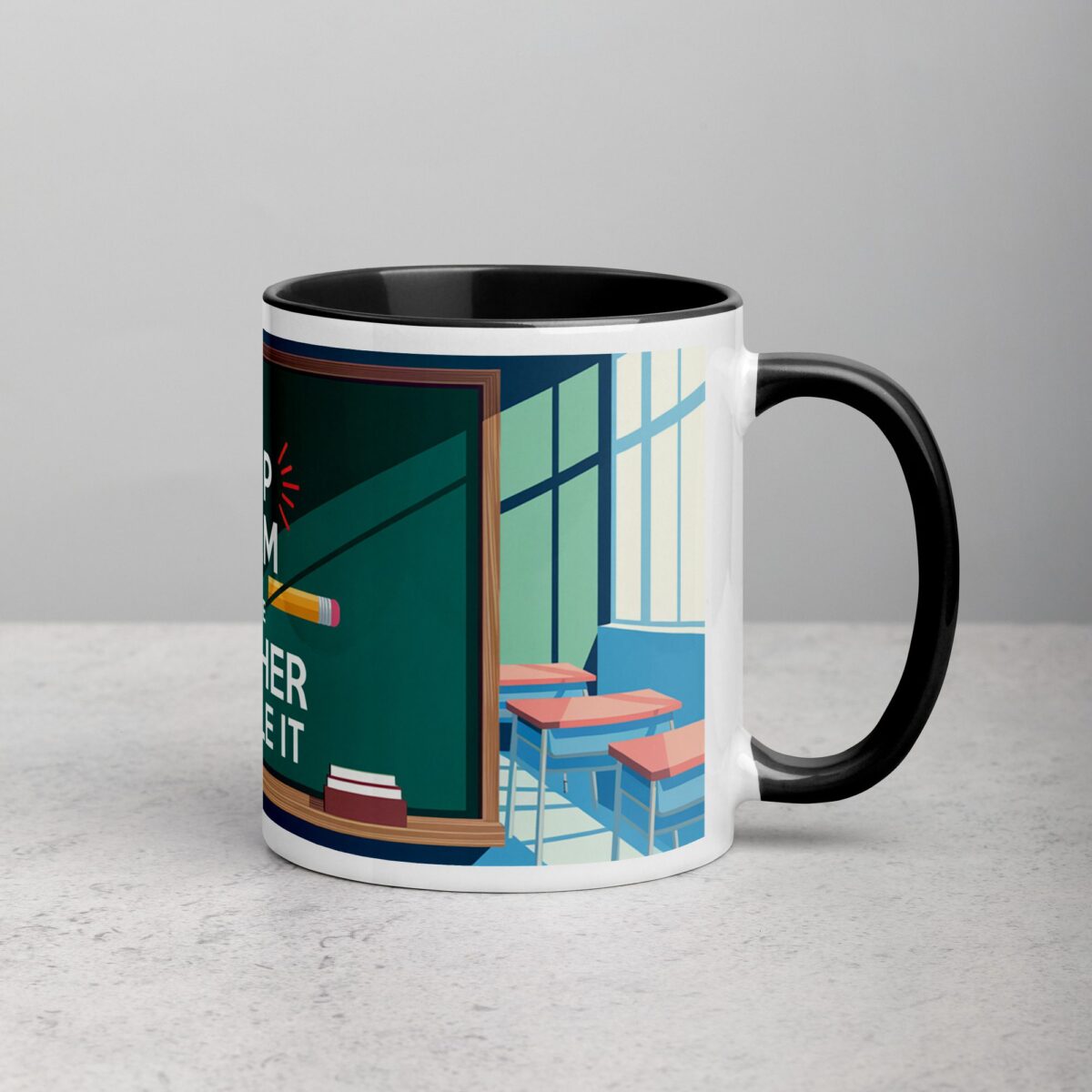 Keep Calm and Let the Teacher Handle It Mug - Image 3