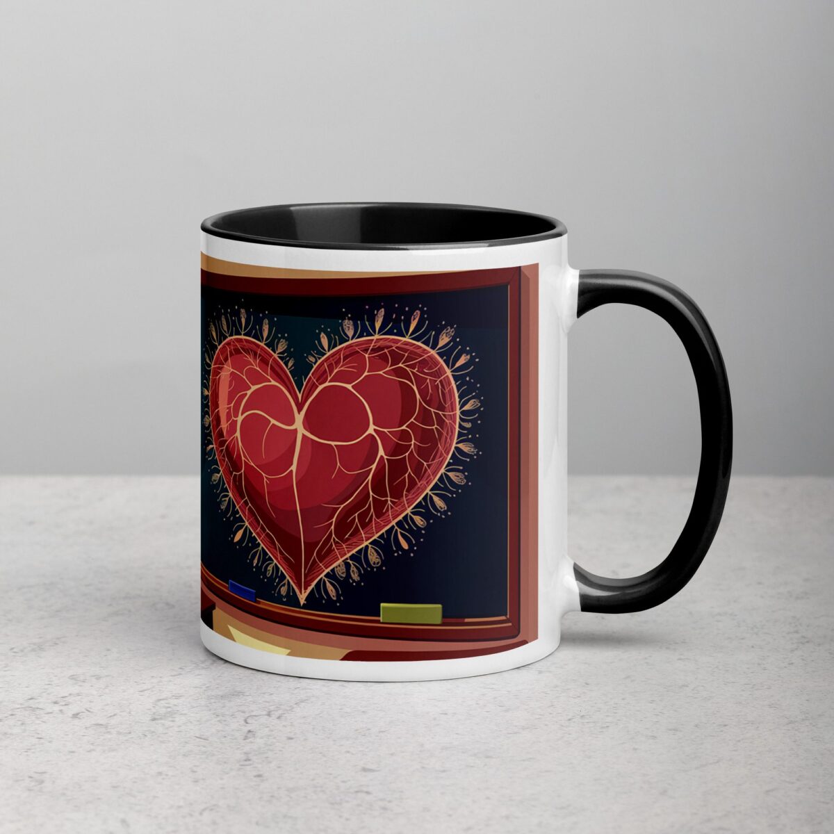 Teaching Is a Work of Heart Coffee Mug & Tea Cup - Image 3