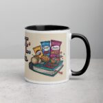 Uncle Life: Fueled by Snacks and Stories Mug - Image 3