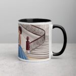 Thank You for Being My Bridesmaid Elegant Coffee Mug - Image 3