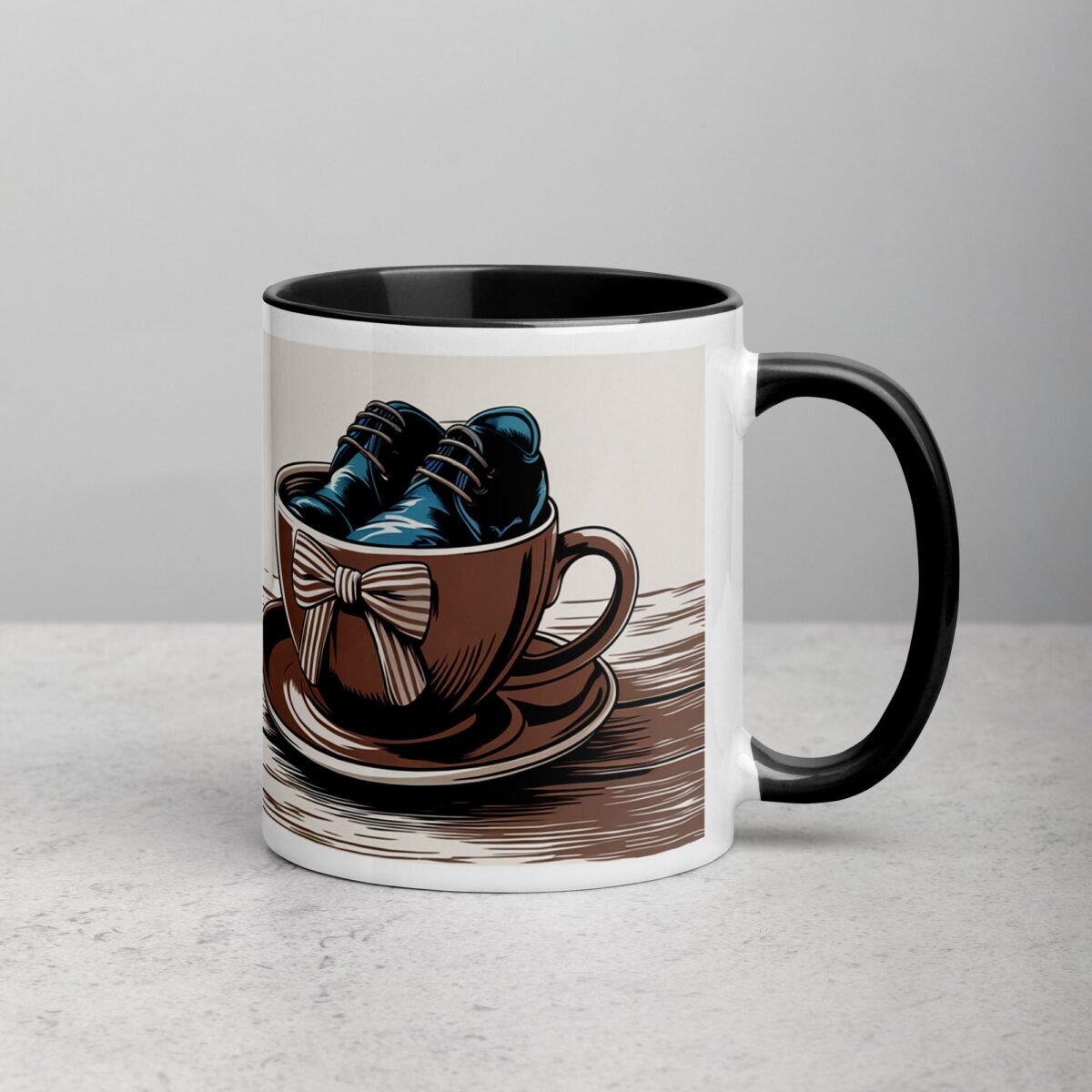 Walked Her Down the Aisle, Walking with Coffee Now Mug - Image 3