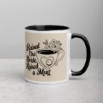 Raised the Bride, Raised a Mug Father of Bride Mug - Image 3