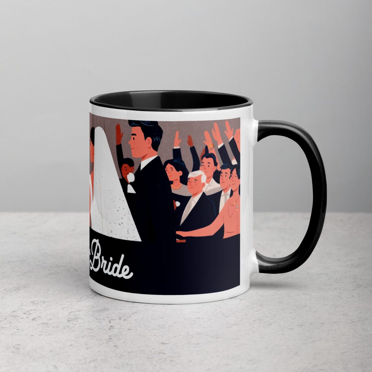 Father of the Bride Elegant Coffee Mug & Tea Cup - Image 3