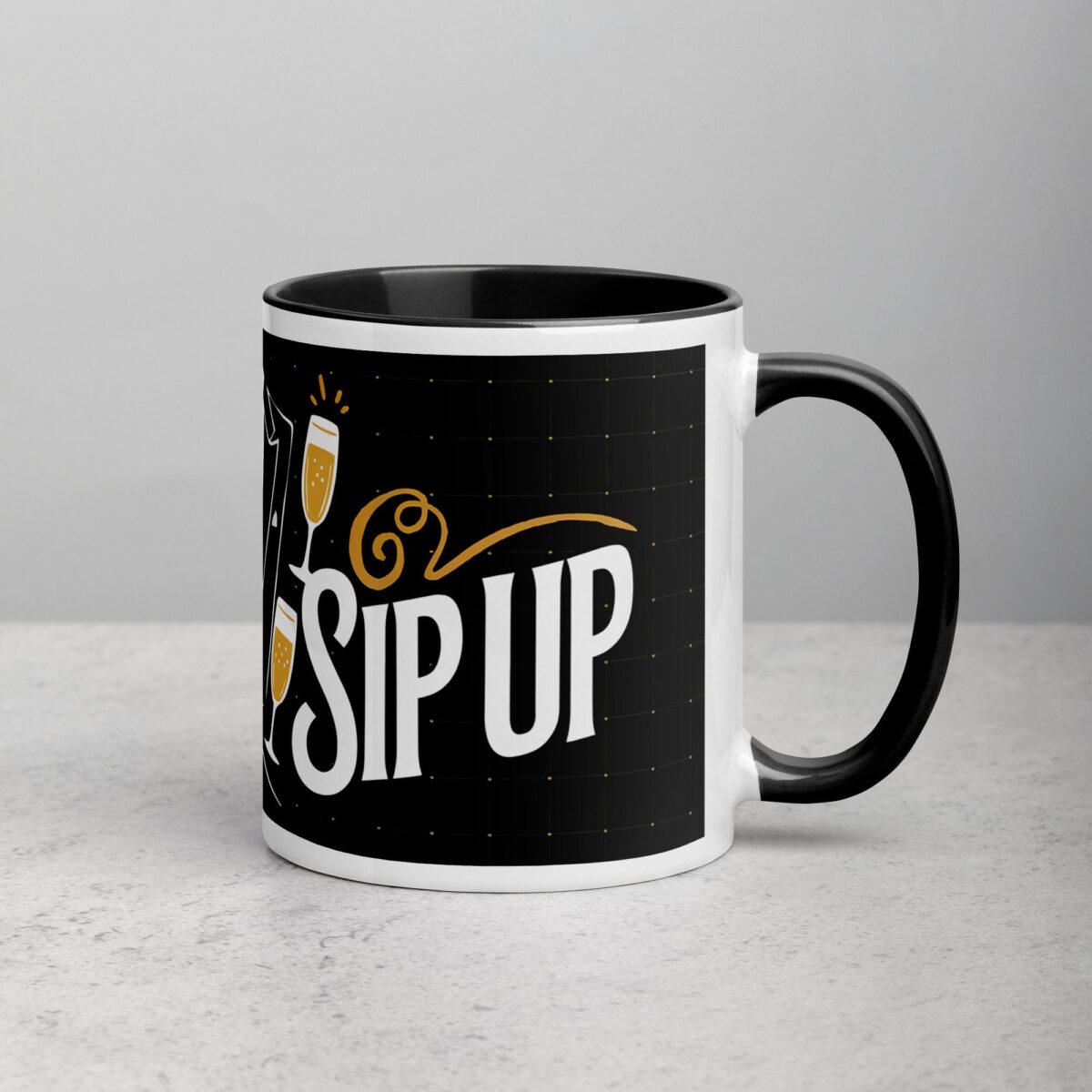 Suit Up and Sip Up Groomsman Coffee Mug - Image 3