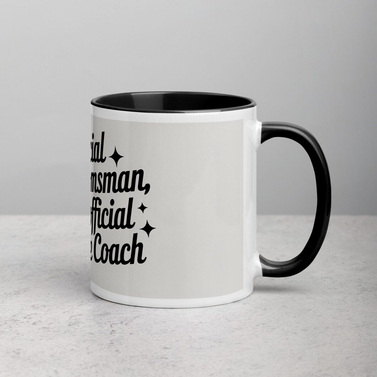 Official Groomsman, Unofficial Life Coach Coffee Mug - Image 3