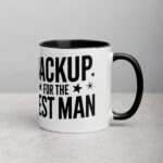 Backup for the Best Man Groomsman Mug - Image 3