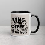 King of the Coffee & the Couch Husband Mug - Image 3