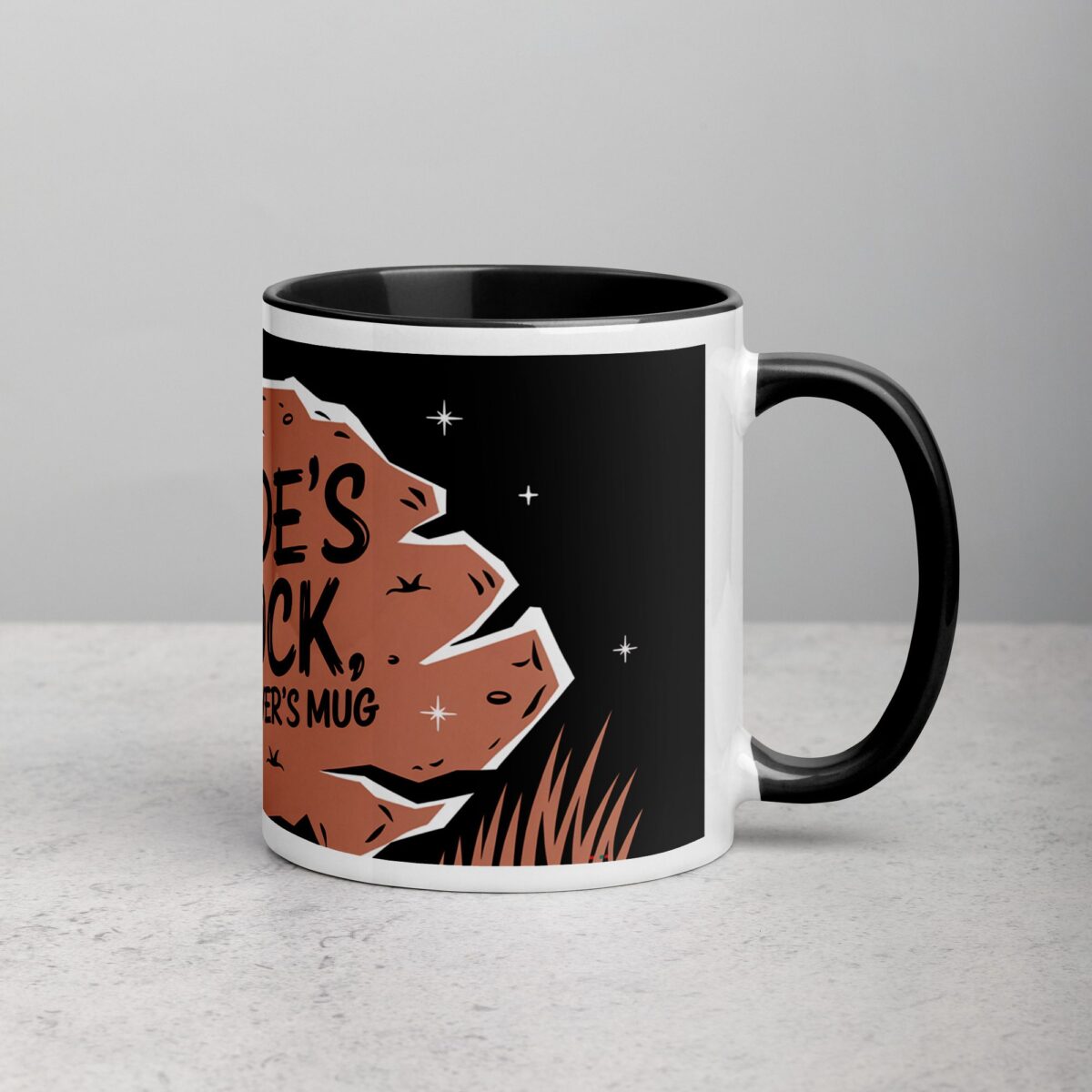 Bride’s Rock, Coffee Lover’s Mug - Image 3