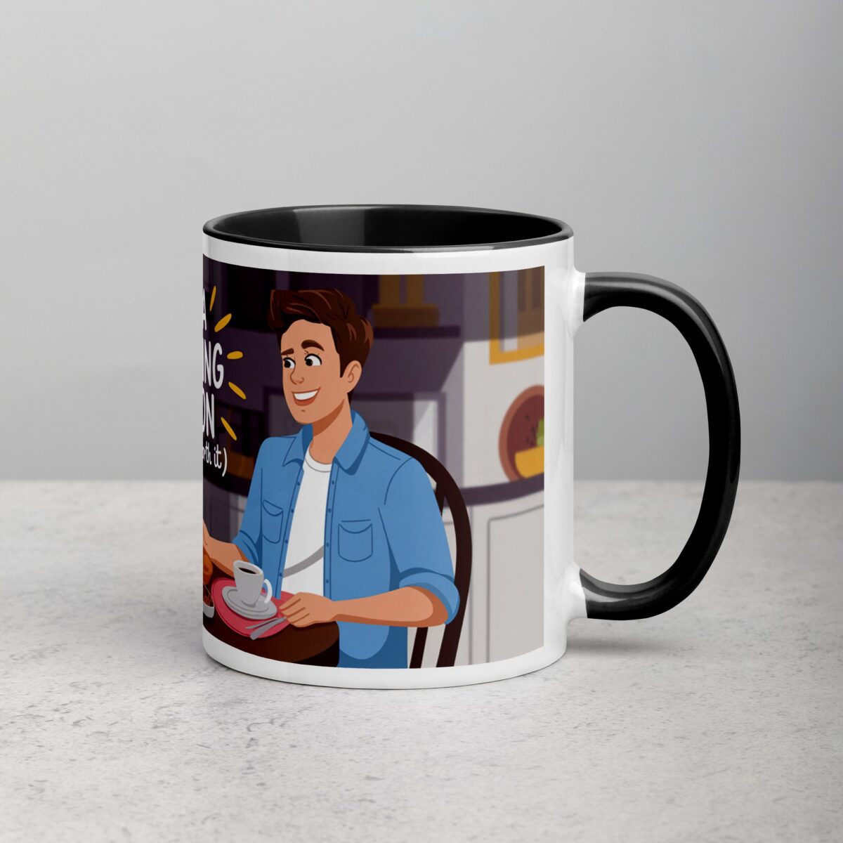 Not a Morning Person (But You’re Worth It) Coffee Mug - Image 3