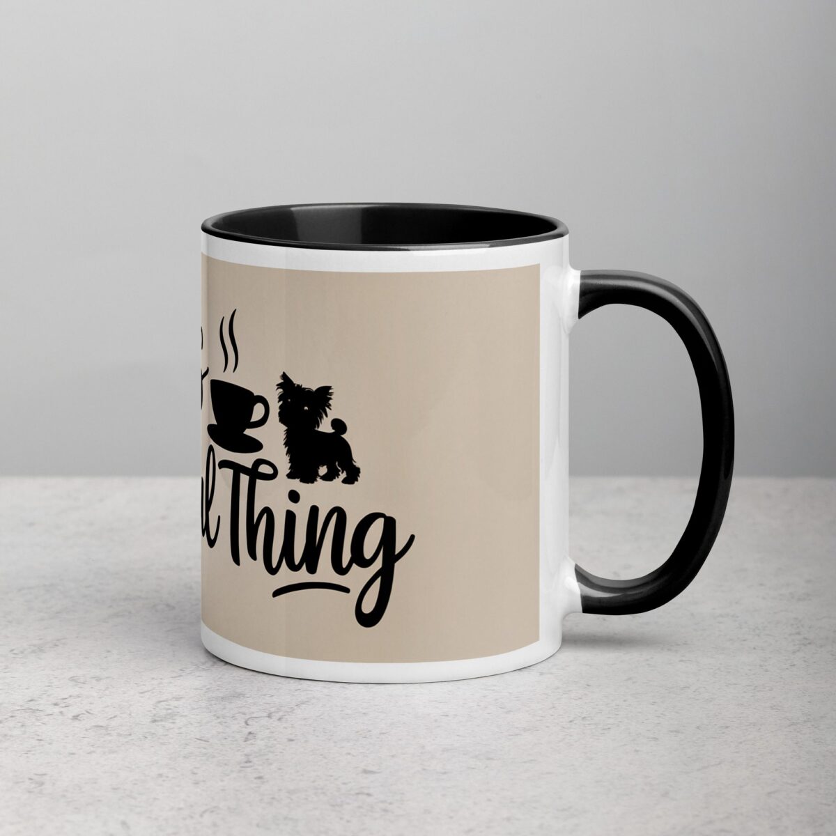Yorkies Are a Brew-tiful Thing Coffee Mug - Image 3