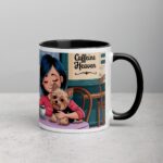 Yorkie Mom (Coffee and Cuddles) Mug - Image 3