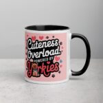 Cuteness Overload: Powered by Yorkies Coffee Mug - Image 3
