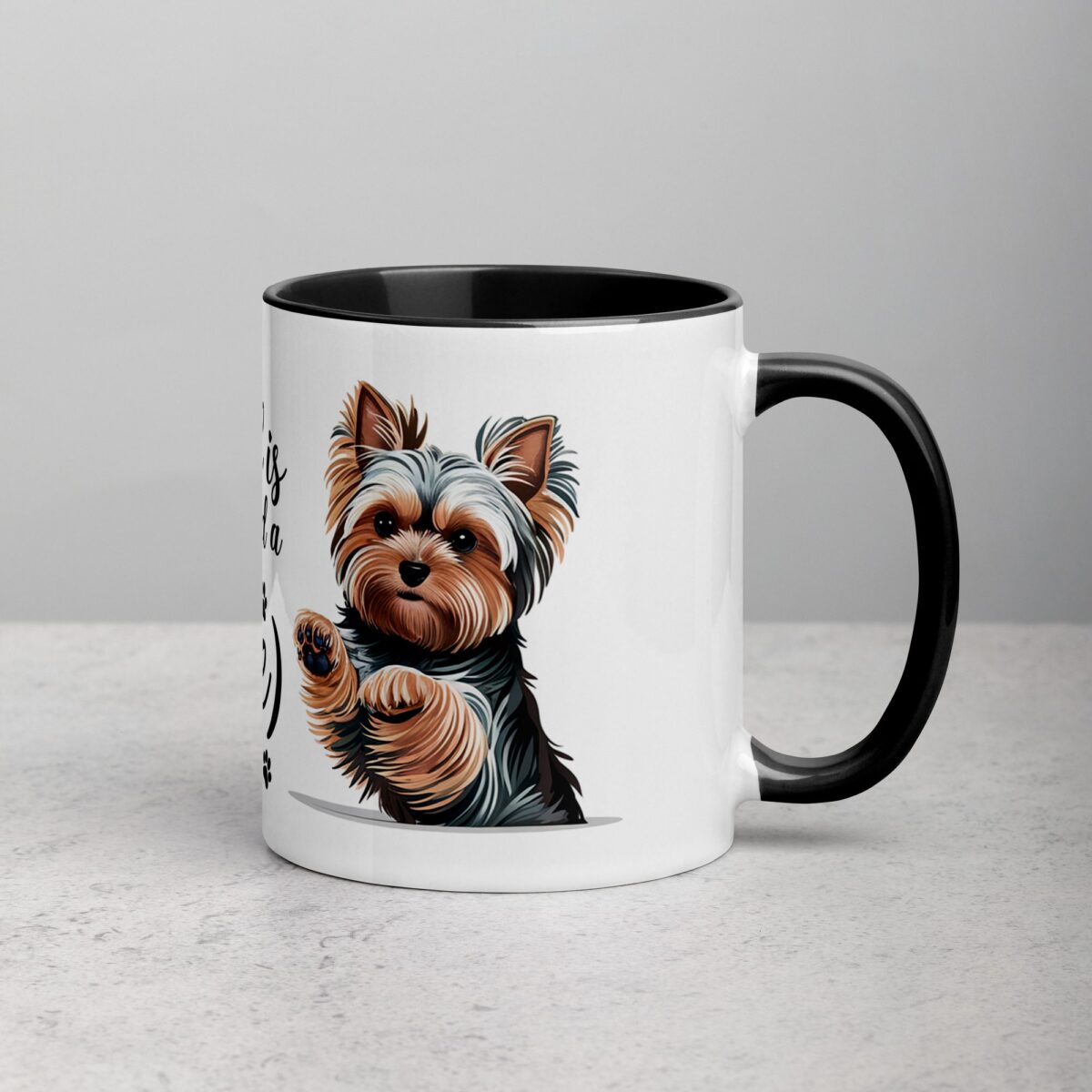 All You Need Is Love (And a Yorkie) Coffee Mug & Tea Cup - Image 3