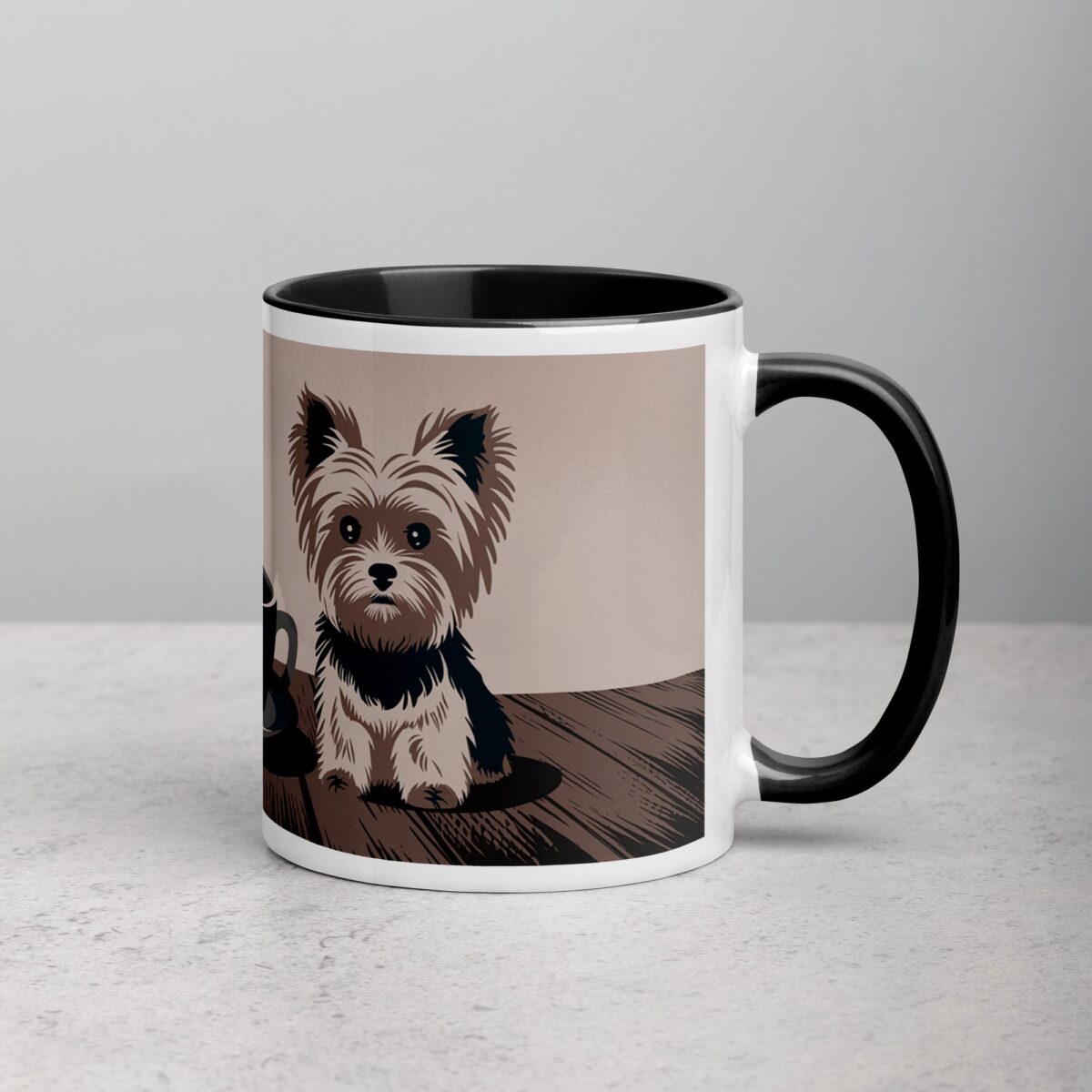 Fueled by Coffee and Yorkie Love Mug - Image 3