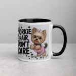Yorkie Hair, Don’t Care Coffee Mug - Image 3