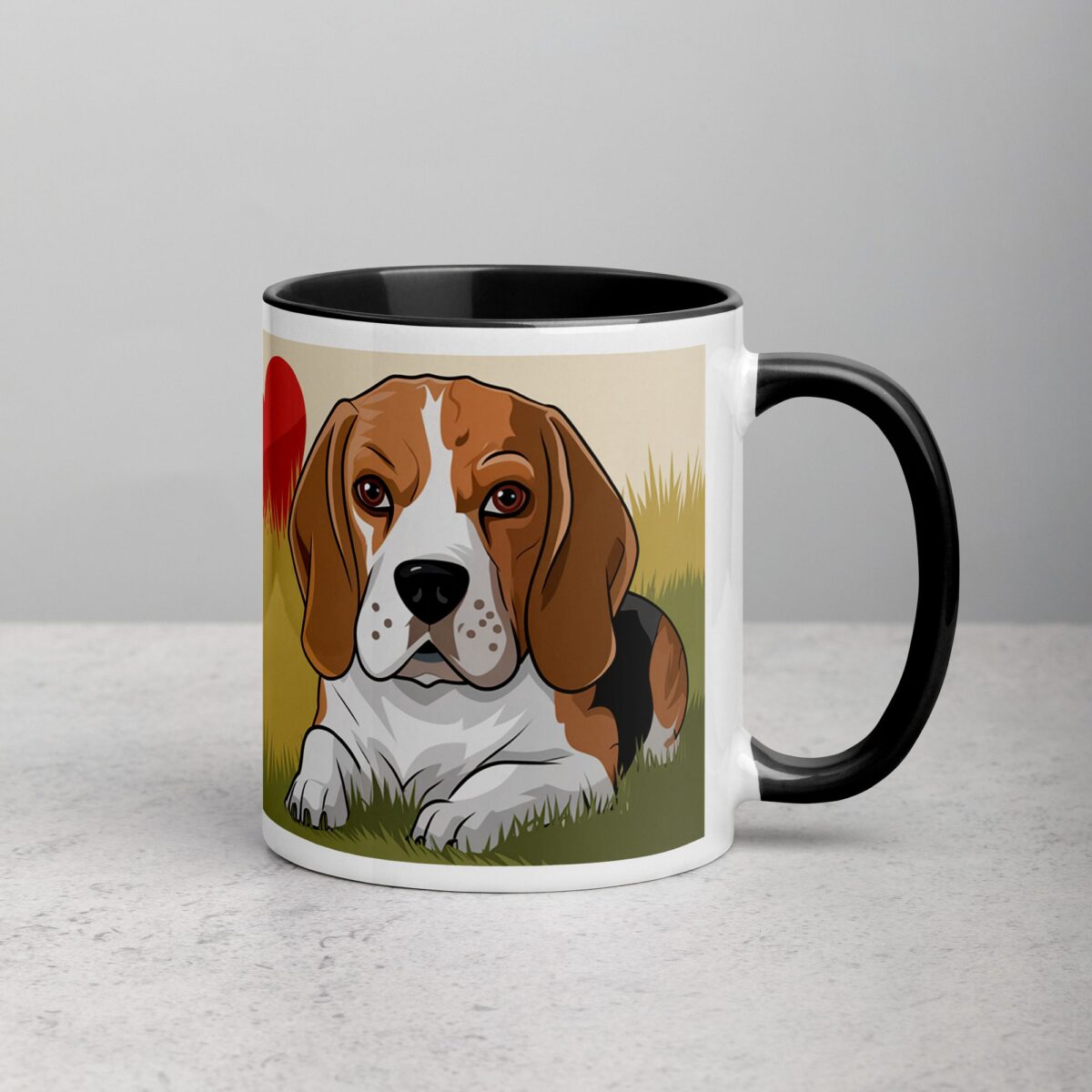 I ❤️ My Beagle Coffee Mug & Tea Cup - Image 3