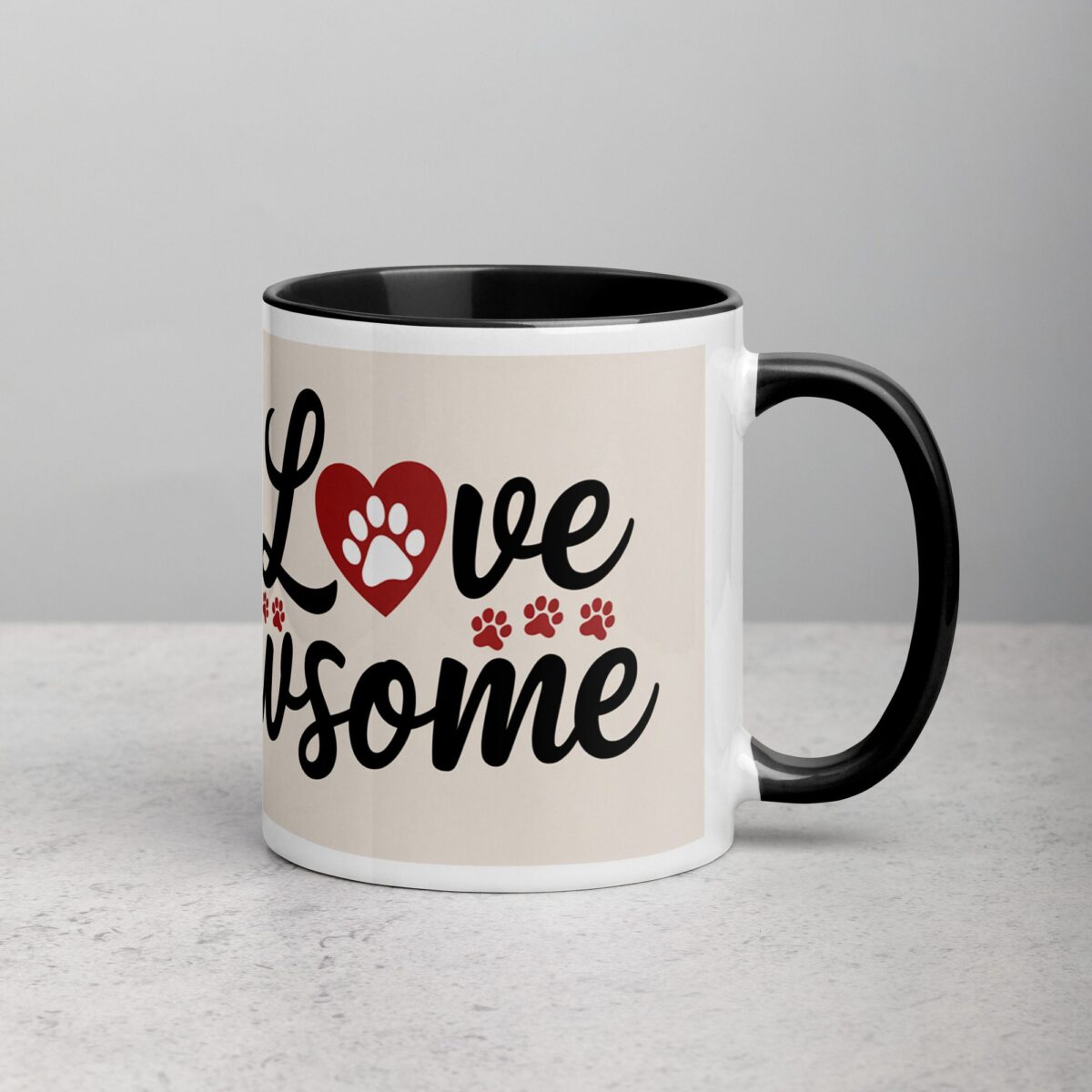 Beagle Love Is Pawsome Coffee Mug - Image 3