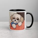 Fluff and Cuddles: Powered by Bichon Frise Coffee Mug - Image 3