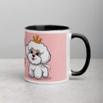 Bichon Mom: Queen of Fluff Coffee Mug - Image 3