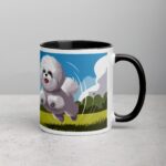Behold the Bichon Bounce! Coffee Mug - Image 3