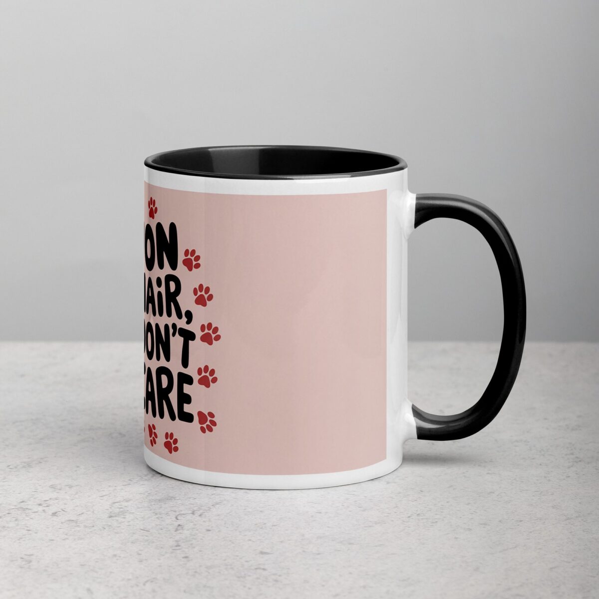 Bichon Hair, Don’t Care Coffee Mug - Image 3