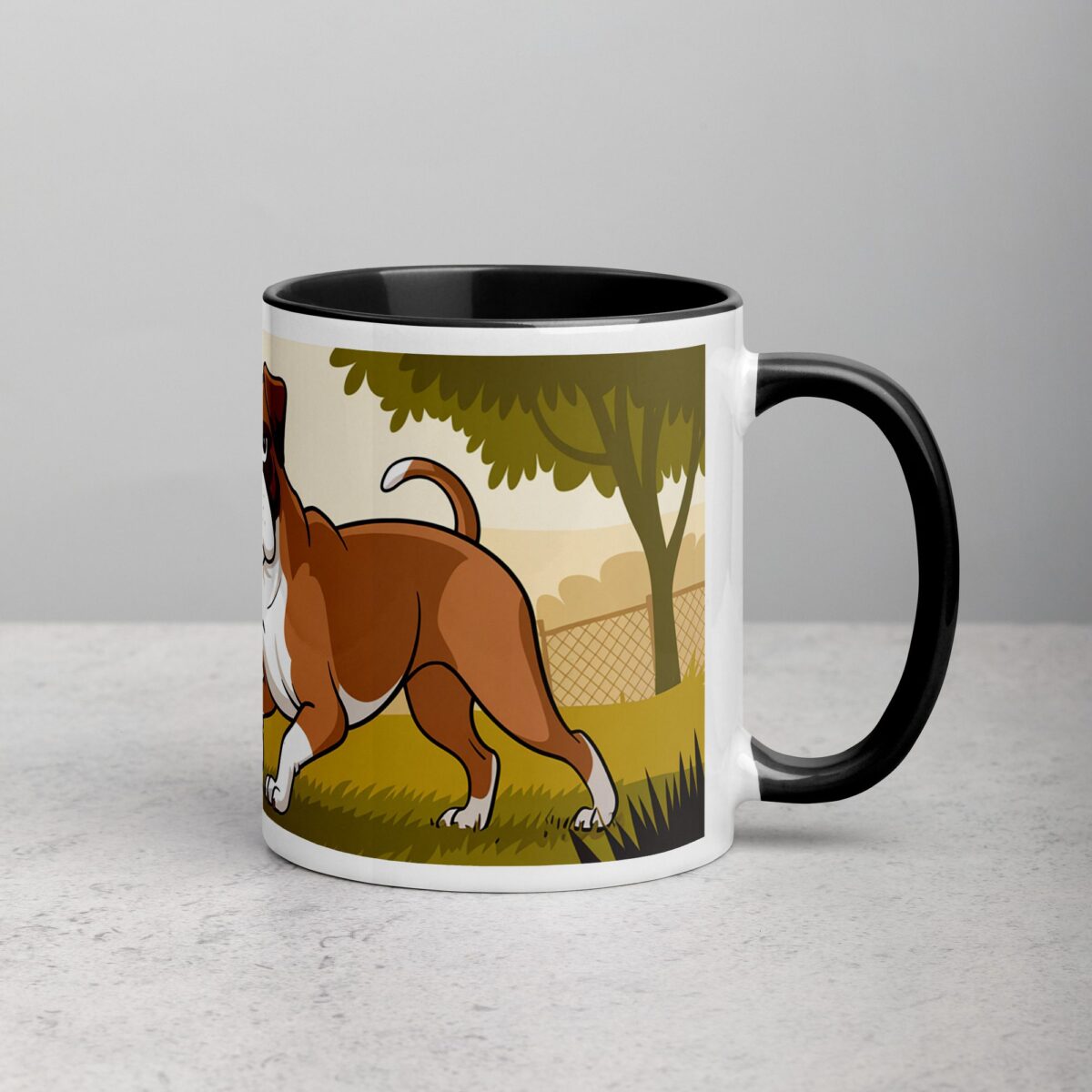 Boxer Mom: Master of Wiggles Coffee Mug - Image 3