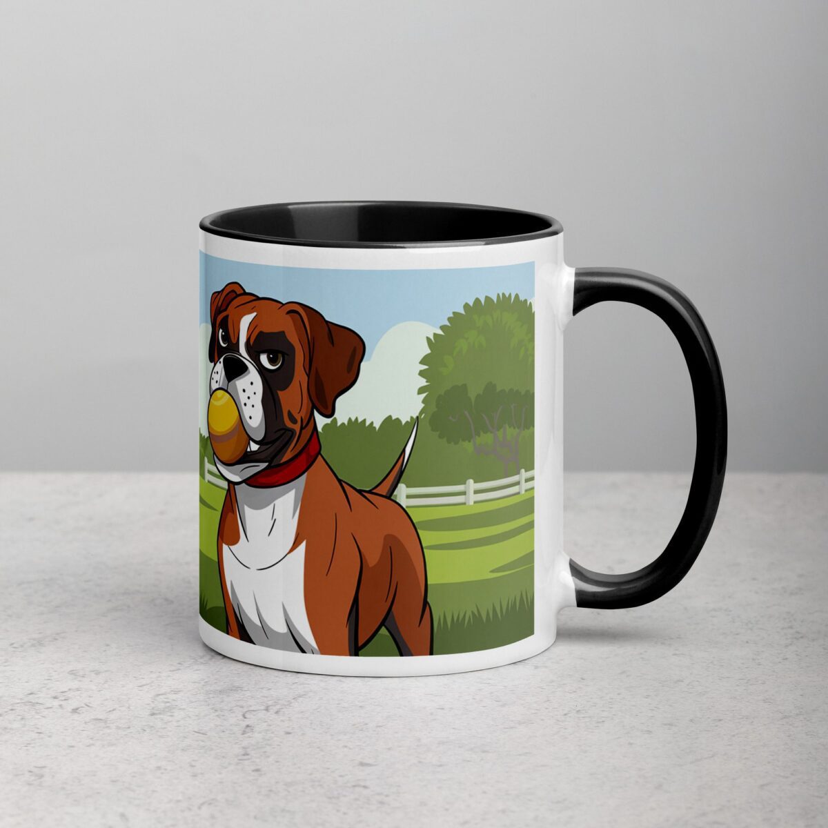 Boxer Dad: Chief Ball Thrower Coffee Mug - Image 3