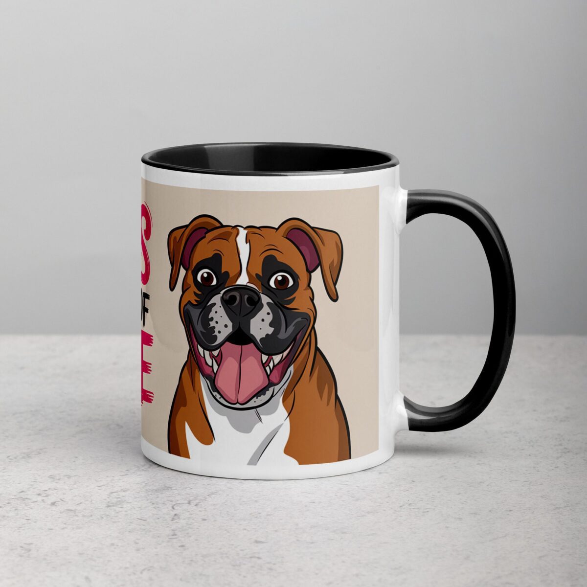 Boxers Are My Kind of People Coffee Mug & Tea Cup - Image 3