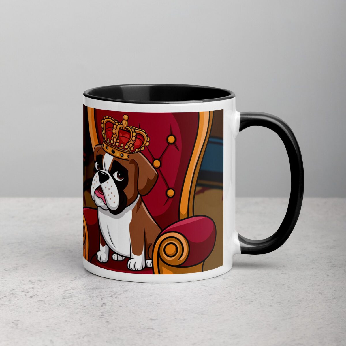 My Boxer Is the Boss Coffee Mug - Image 3