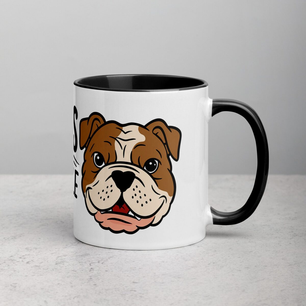 Bulldogs Are My Kind of People Coffee Mug & Tea Cup - Image 3