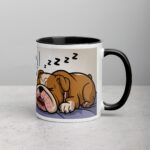 Happiness Is a Bulldog Snore Coffee Mug - Image 3