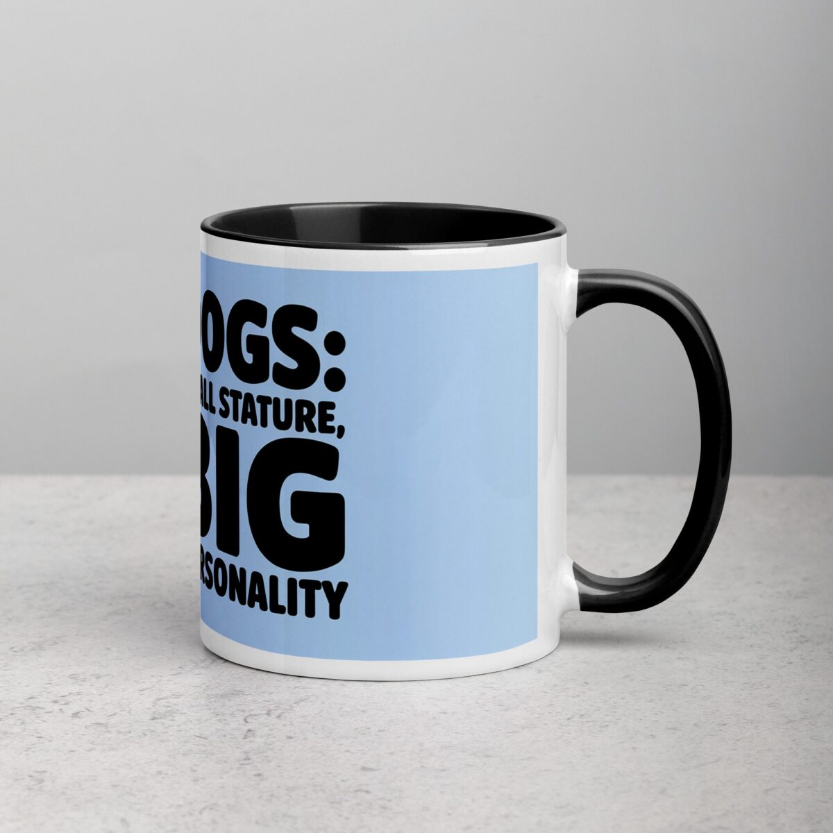 Bulldogs: Small Stature, Big Personality Coffee Mug - Image 3