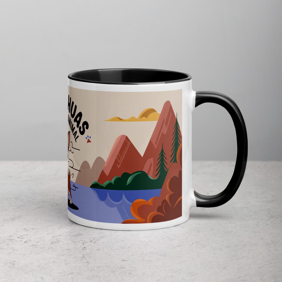 Chihuahuas Are My Spirit Animal Coffee Mug - Image 3