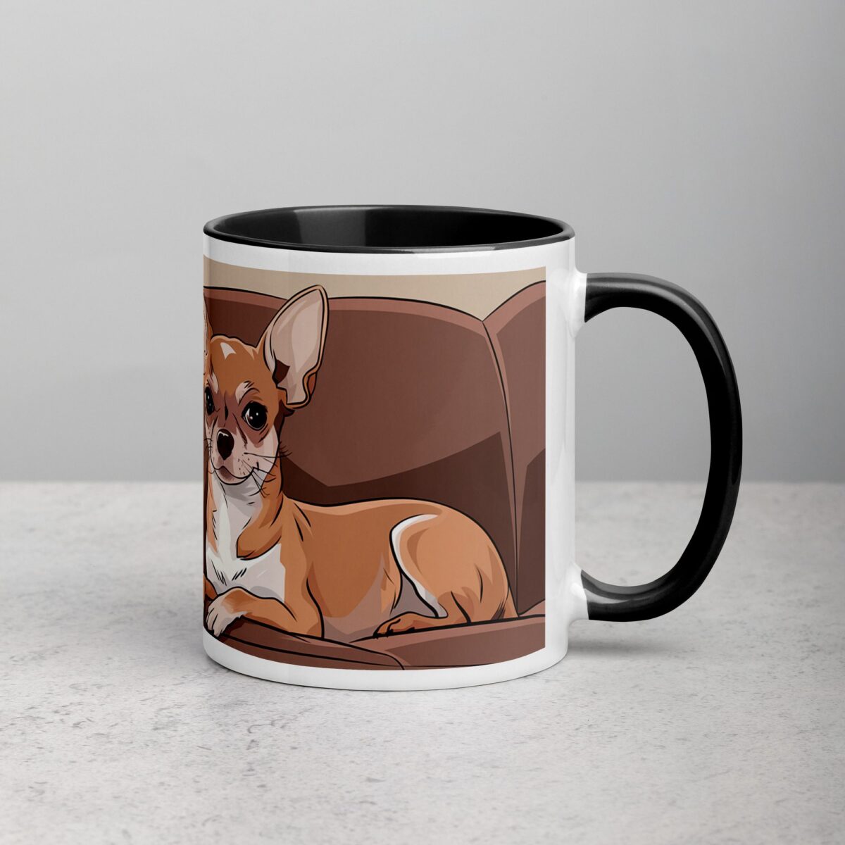 My Chihuahua Is My Therapist Coffee Mug - Image 3