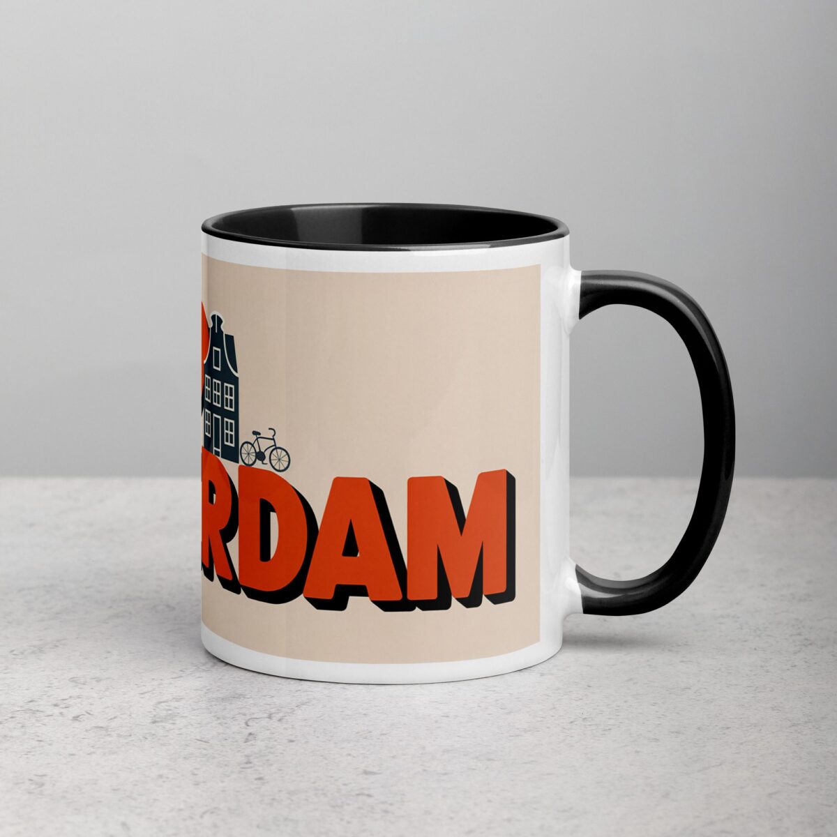 I ❤️ Amsterdam Coffee Mug & Tea Cup - Image 3