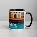 Amsterdam: The City of Bikes and Canals Coffee Mug - Image 3