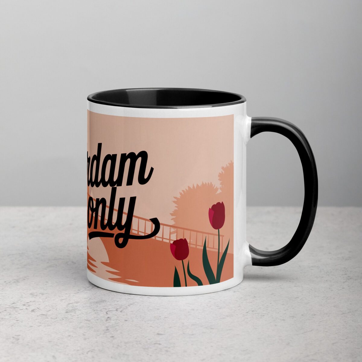 Amsterdam Vibes Only Coffee Mug - Image 3