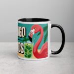 Flamingos and Mojitos Coffee Mug - Image 3